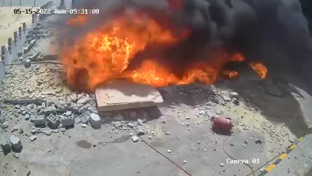 🇸🇦SAUDI ARABIA THE EXPLOSION OF THE GASOLINE