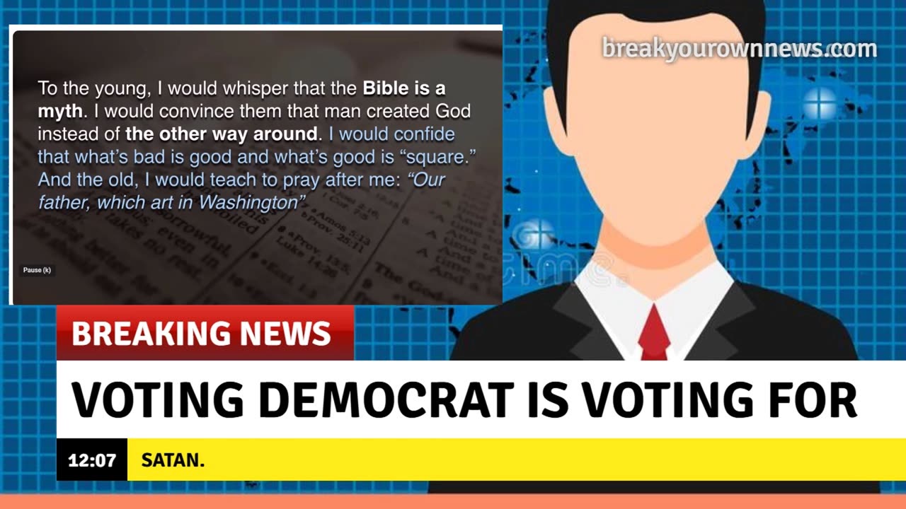 Voting Democrat is Voting for Satan