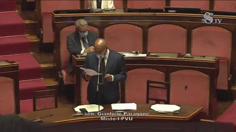 15/09/2021 DISCORSO AL SENATO DI GIANLUIGI PARAGONE