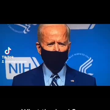 What's wrong with Joe biden's nose