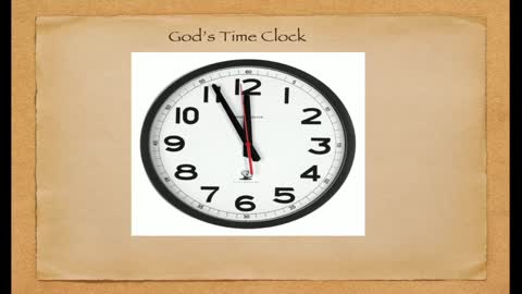 God's Time Clock - Tom Doyle - Understanding The Times 2018