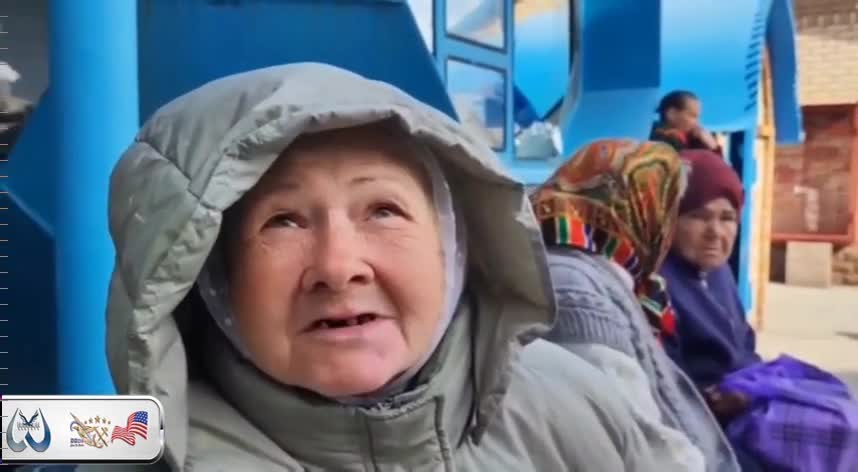 Easter service is taking place in Mariupol