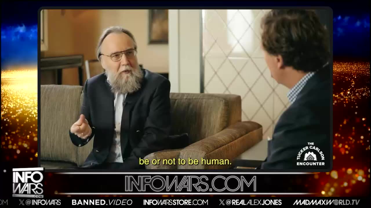 Aleksandr Dugin, Alex Jones, And Tucker Carlson Expose The Secrets Of The Transhumanist Death Cult