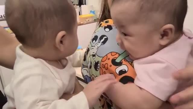 8 days old - Alot to say to my cousin and nobody else can understand our language