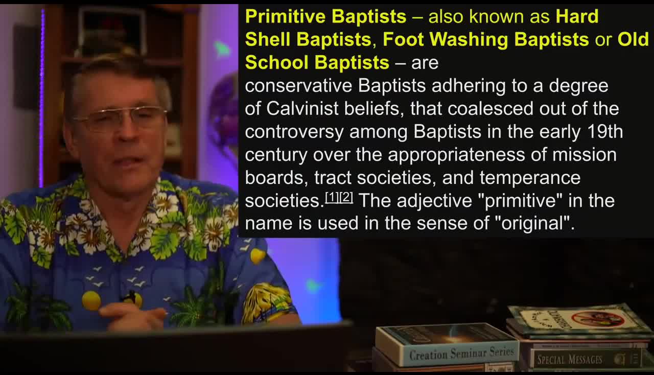 Kent Hovind Creation Seminar 8 part 3.2 END false denominations