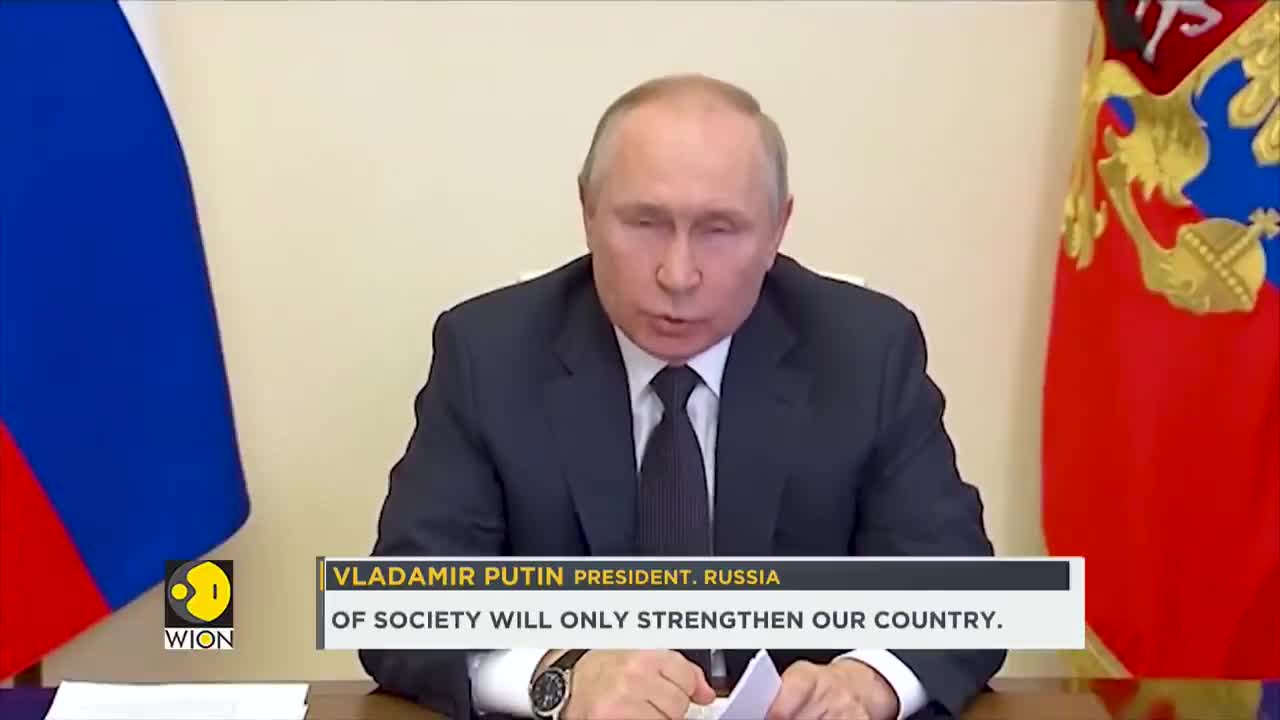 Kremlin President Vladimir Putin delivers stark warning to West : Russia