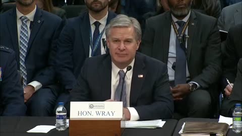 USA : FBI Director Christopher Wray On Border Issue