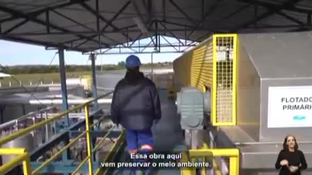 Bolsonaro: Estação de Tratamento de Esgoto em São Gabriel-RS