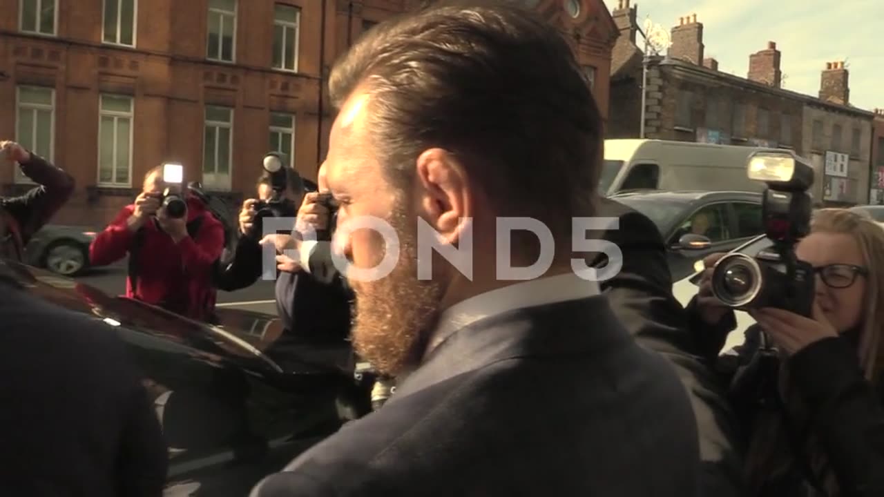 Conor McGregor leaves court