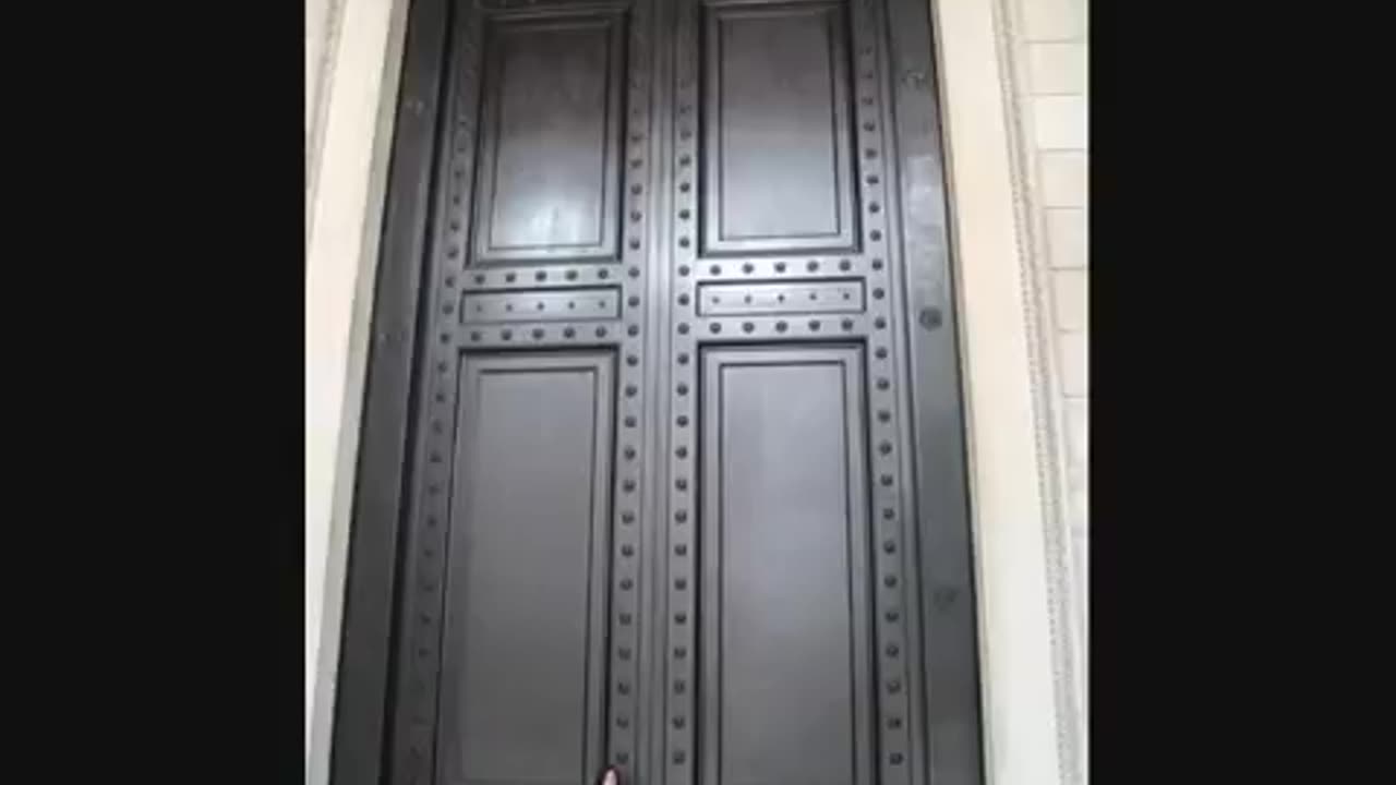 These doors were not made by and for people our size