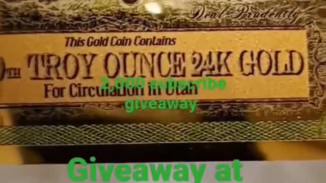 Giveaway