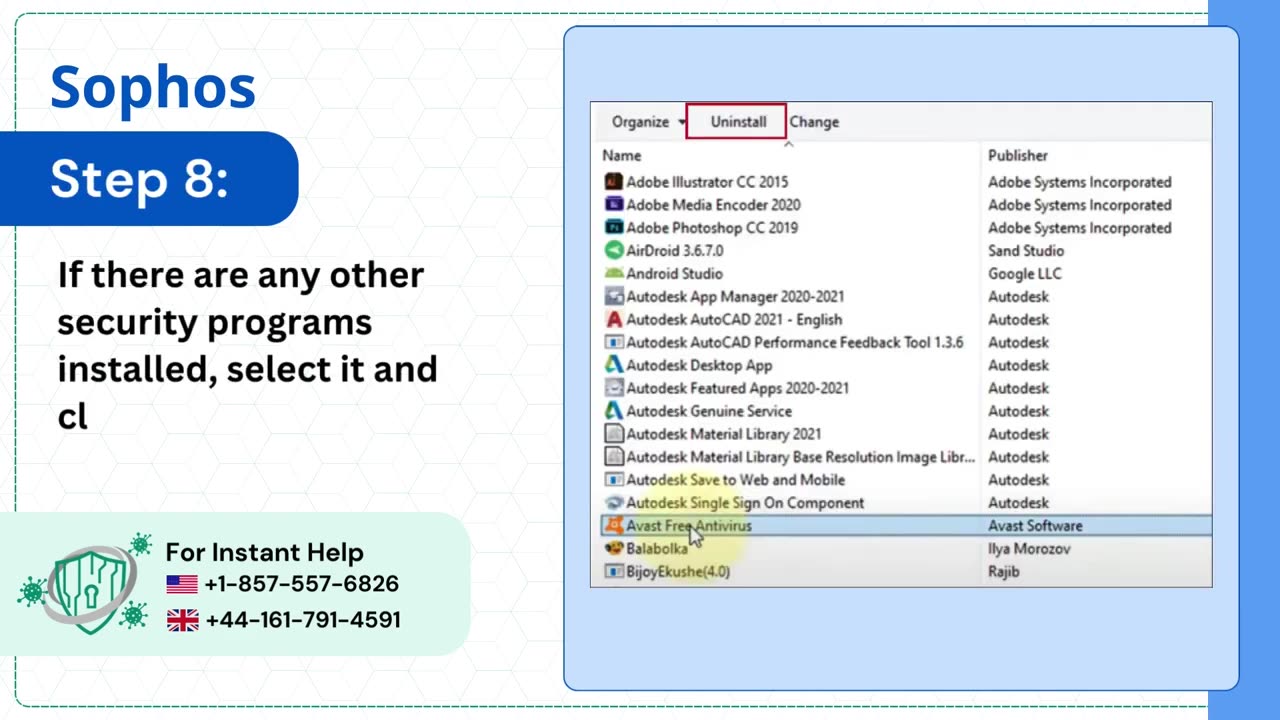 How to Troubleshoot Can’t Install Sophos Antivirus Issue?