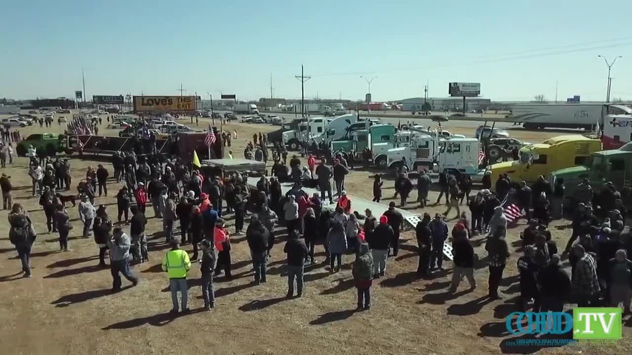 CONVOY UPDATE: Footage Compilation - Children's Health Defense TV