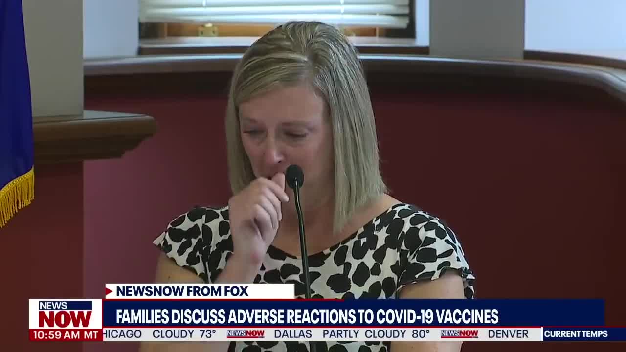 Desperate families who share their experiences regarding adverse reactions to COVID-19 vaccines