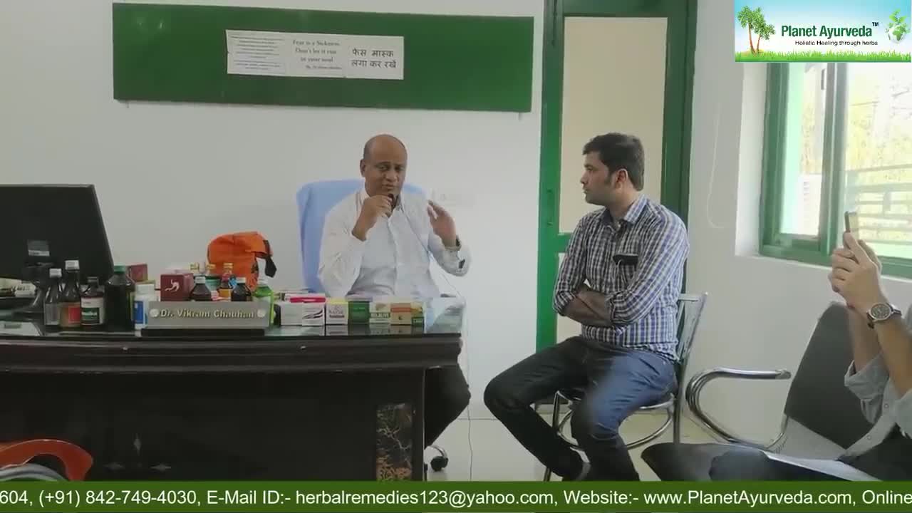 Best Ayurvedic Doctor in Chandigarh, India - Dr. Vikram Chauhan