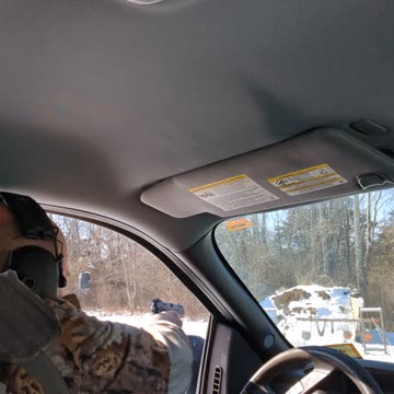 Shooting from the truck