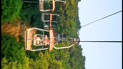 A different view of the cable car