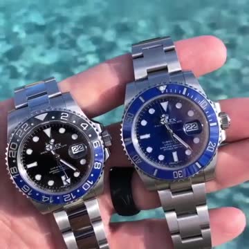 two luxury watch