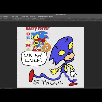 Coloring HarryPotterObamaSonic10 (HPOS10i)