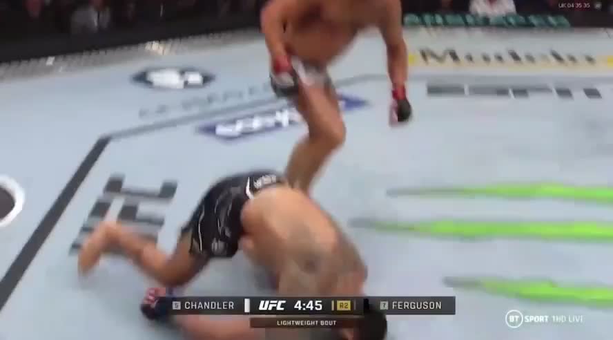 MICHAEL CHANDLER JUST KNOCKED HIM OUT TONY FERGUSON #UFC274 #UFC #MICHAELCHANDLER #TONYFERGUSON