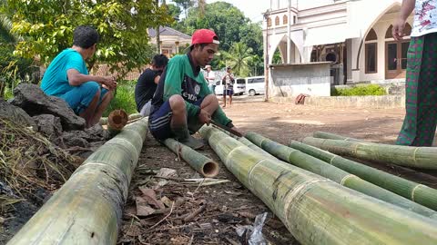 TUTORIAL MEMBUAT MAINAN BAMBU