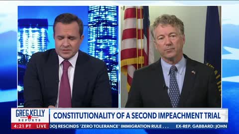 Senator Rand Paul Tears Apart The Impeachment Argument