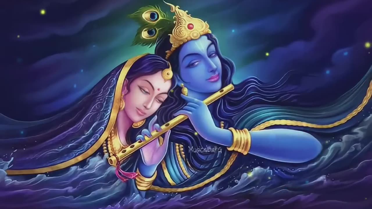 Lord Krishna Flute Music | Peaceful | Relaxing | Refreshing | Meditation | Yoga | Study | Sleep