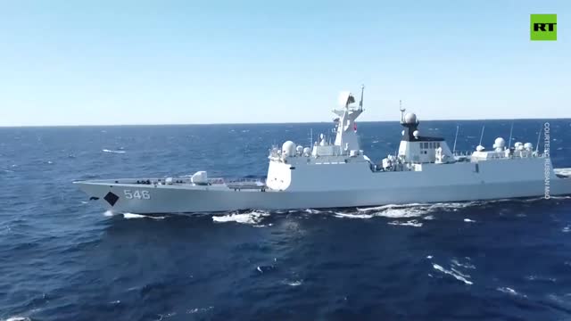 vostok 2022 Ρωσικα και Κινεζικά πλοία