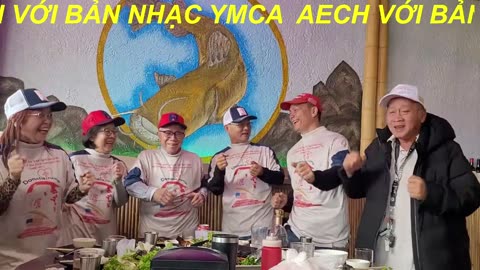 AECH GẶP NHAU CUỐI NĂM 2024 VỚI BẢN NHẠC YMCA.