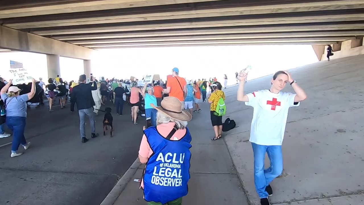 #CloseTheCamps Protest in Lawton, OK 20 July 2019