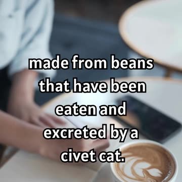 World's Most Expensive Coffee☕💰