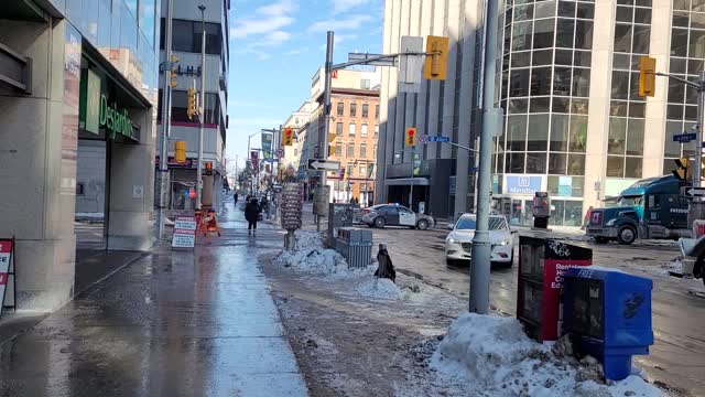 Ottawa February 7 11:40 am. Please look and see the truth. This is their state of emergency.