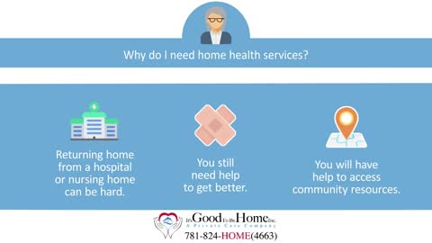 It's Good To Be Home Health Care in Braintree MA