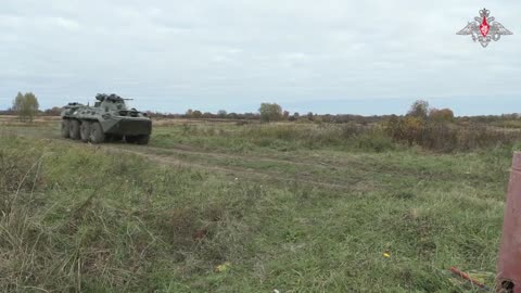 deNAZIfication - BTR-82A armoured crews improving their skills of fighting vehicles