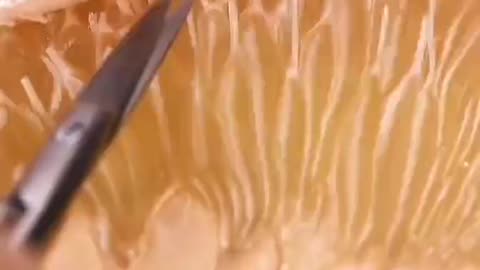 A new way to peel grapefruit