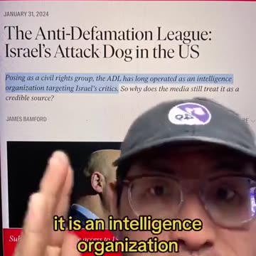 ADL Terrorist Jewish Organization