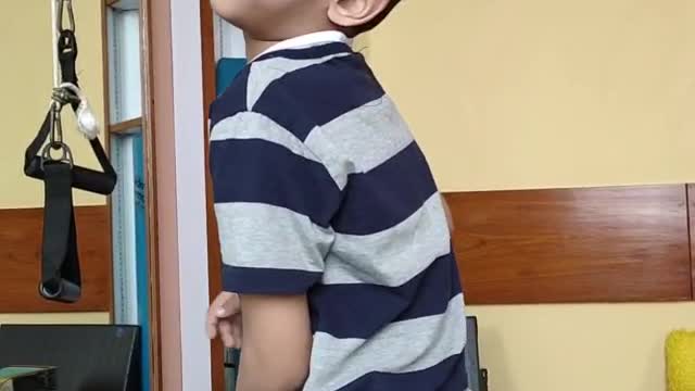 Trying hard to stand