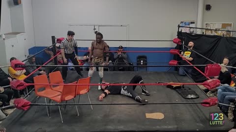 Bunkhouse Brawl Brad Alekxis vs Kevin Beru 123 Pro Wrestling World So Cold