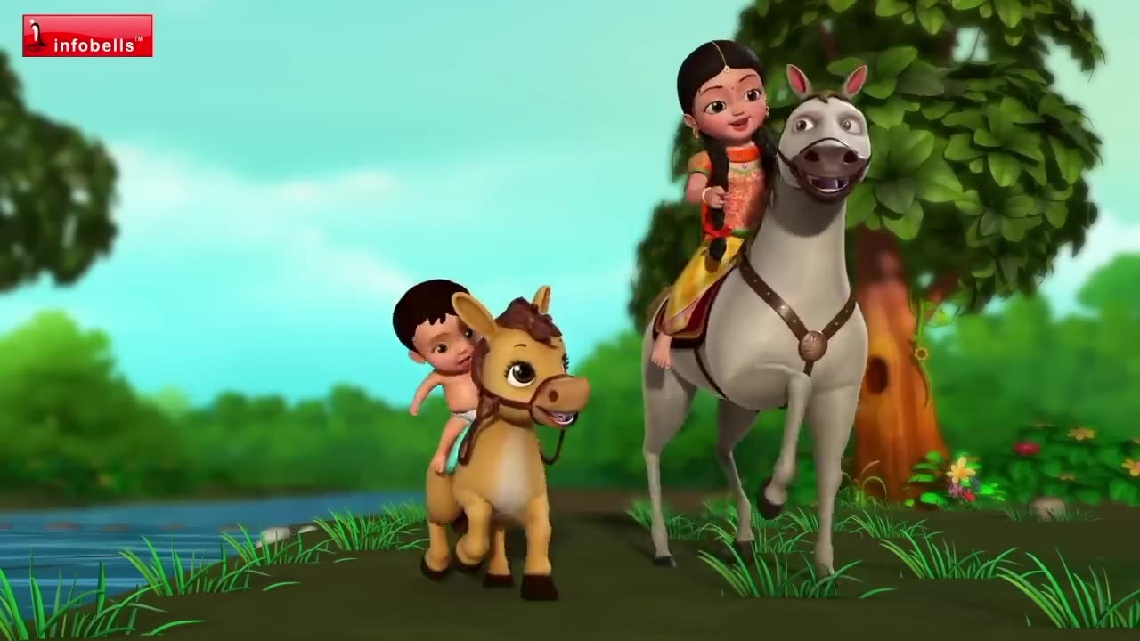 Chal mere ghode-best Hindi cartoon