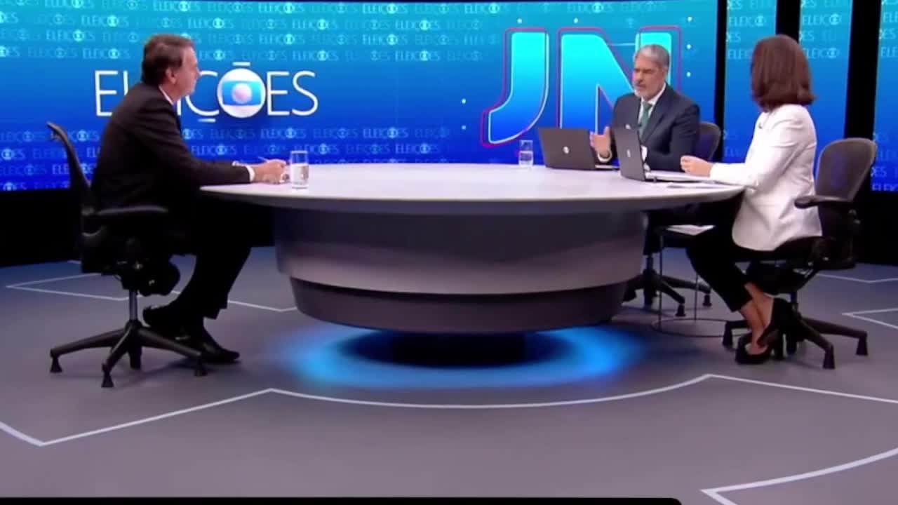 GloboLixo - Passando Vergonha com Renata e Bonner - JN 22/08/22 com Bolsonaro