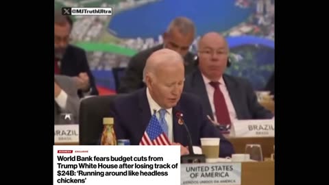 CRAZY: Biden Pledges $4 Billion More To The World Bank