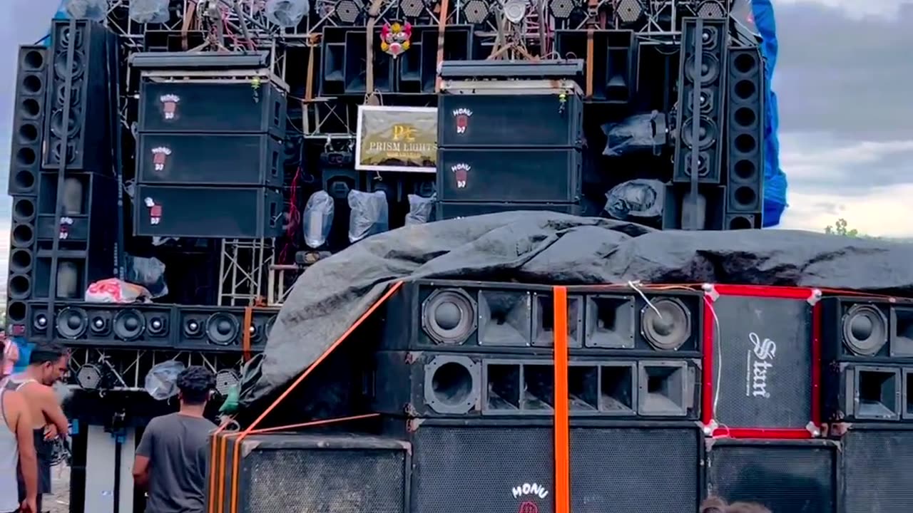 Monu dj in Haridwar/sound testing/next level bass/Har Har Mahadev
