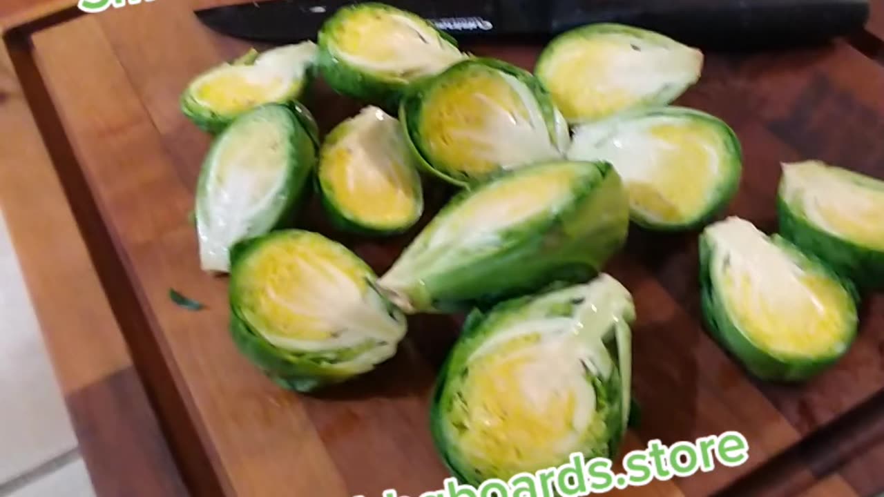 Smoked Brussel Sprouts!!!