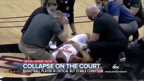 Cardiac arrest and death of young athletes after vaccine are appalling