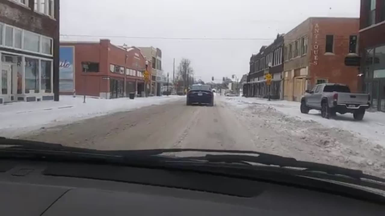 PARIS, TEXAS Driving In The Snow February 17, 2021