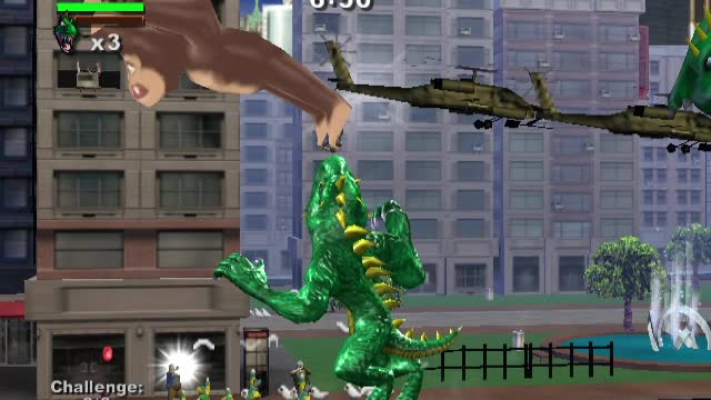 Rampage Total Destruction Central park vore (Lizzie)