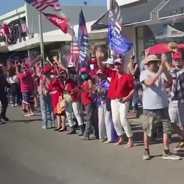 CALIFORNIA showed up for President Trump - CA Turning Red?