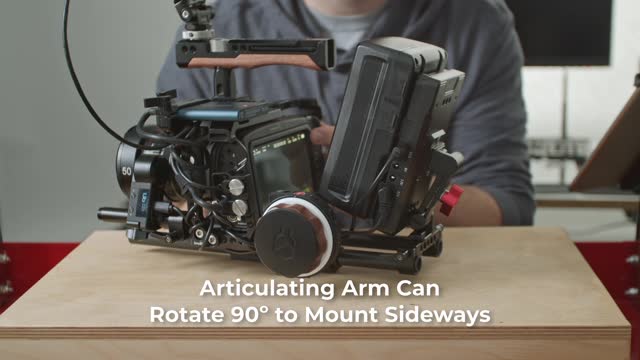 BMPCC4K Rig SmallRig V-Mount Battery Plate Mounting