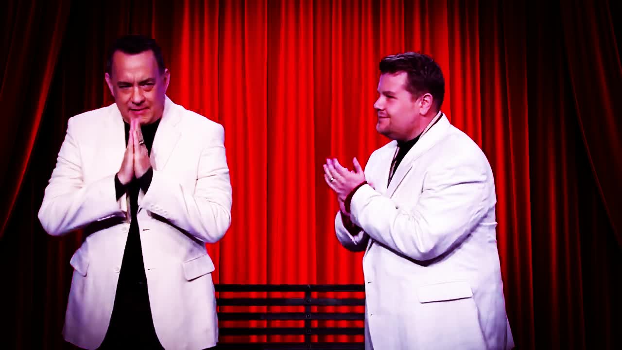 tom hanks on the james corden show act tom n filmography 72