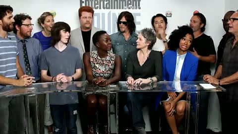 Comic Con 2015 The Walking Dead cast on season 6